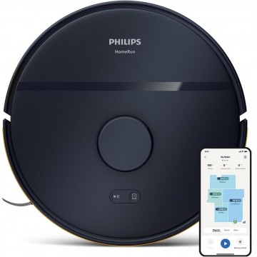 Philips XU2000/10 Σκούπα Ρομπότ για Σκούπισμα & Σφουγγάρισμα με Wi-Fi